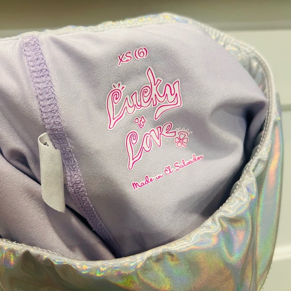 Lucky in Love Iridescent Skirt - Picture 3 of 4